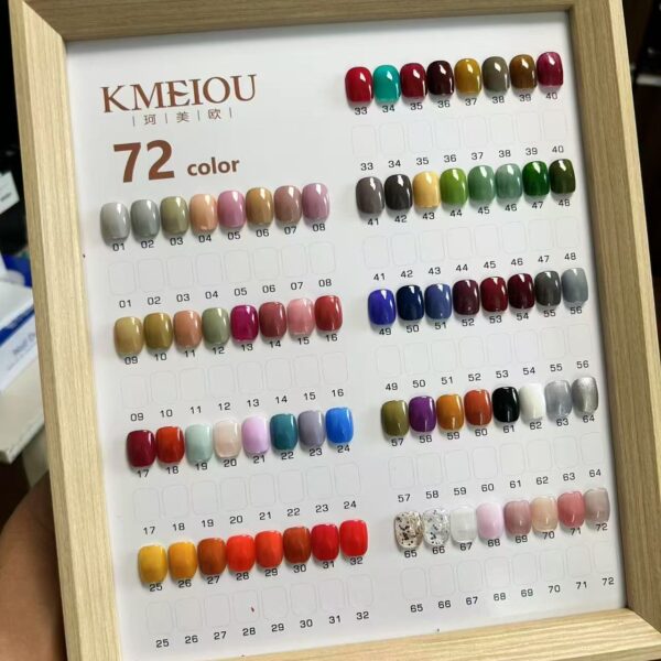 72 colors Gel Nail Polish set