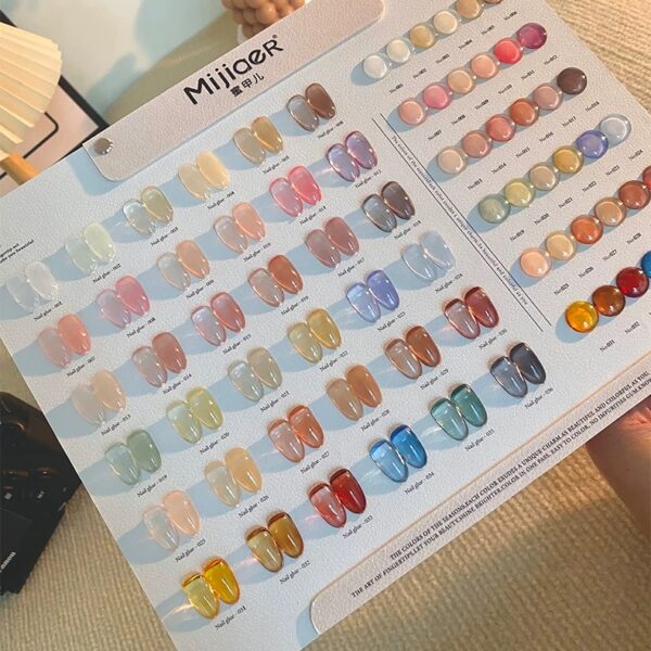 36 colors UV Gel nail polish set