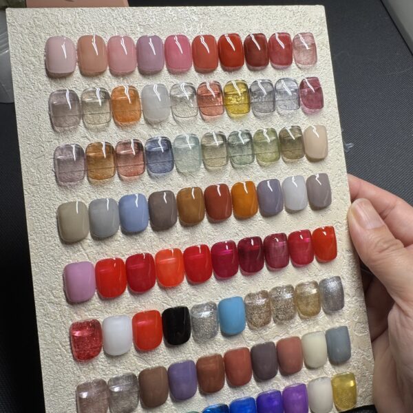 80 colors shellac Gel nail polish set