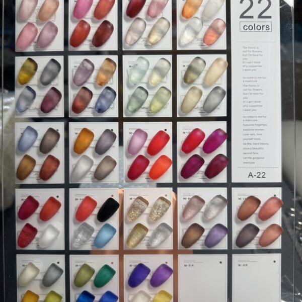 80 colors shellac Gel nail polish set
